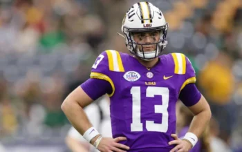 LSU QB Garrett Nussmeier ‘fine’ after knee bump with lineman at practice