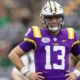 LSU QB Garrett Nussmeier ‘fine’ after knee bump with lineman at practice